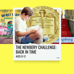 In this Newbery book club, students discuss each novel that has won the Newbery Medal. We read deeply and then discuss analytically. This is a challenge!